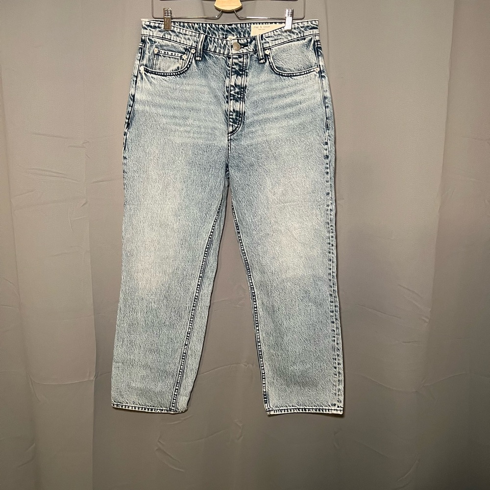 rag & bone Alex High Rise Ankle Straight Leg Jeans